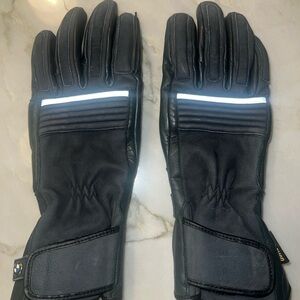 BMW Motorcycle Gloves – Cow Leather – Gore‑Tex, Reflective, Size 7–7.5